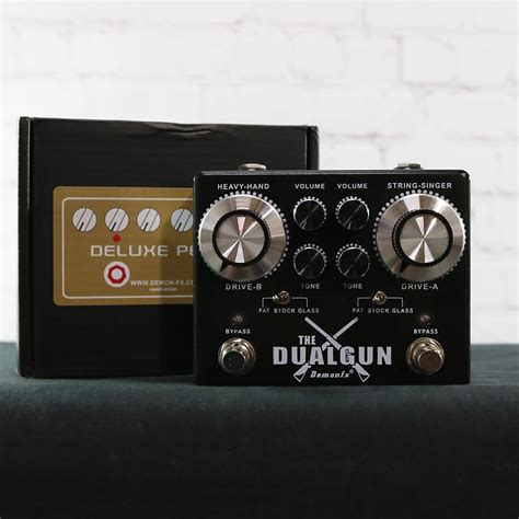 Demonfx Dual Gun Overdrive Pedal Reverb