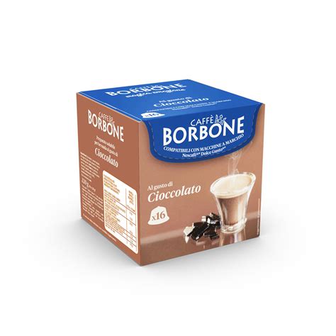 64 Cioccolata Capsule Compatibili Nescafè Dolce Gusto Caffè Borbone