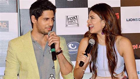 Sidharth Malhotra Says No To A Film Opposite Jacqueline Fernandez ...