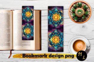 Mandala Bookmark Sublimation Graphic By Daryaboska Creative Fabrica