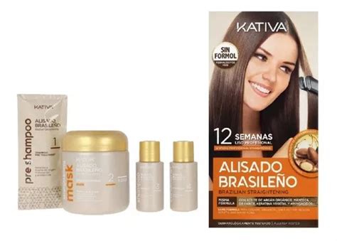 Kativa Alisado Brasile O Sin Formol Con Keratina Vegetal Mercadolibre