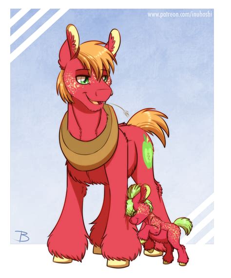 3053681 Safe Artist Inuhoshi To Darkpen Big Macintosh Oc Oc