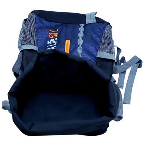 Interlane 60L Blue Polyester Trekking Rucksacks Bag Number Of