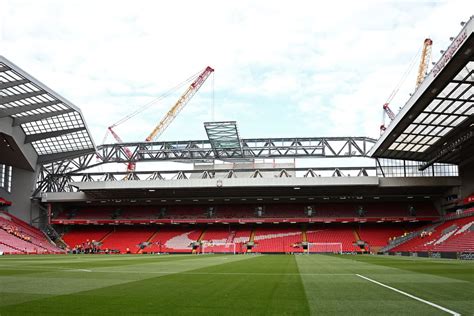 Liverpool Anfield Road Expansion Drone Footage Released ‘full Steam