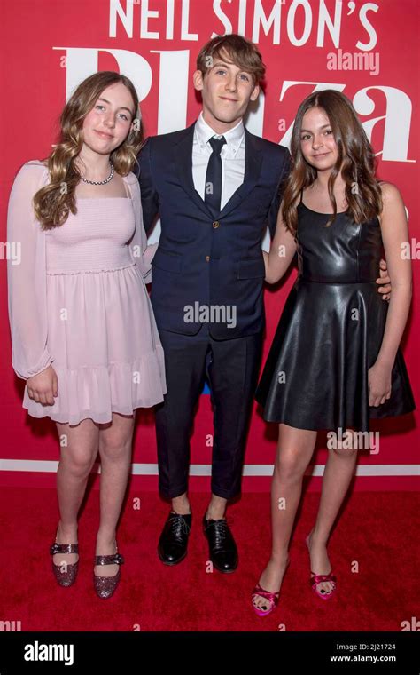 NEW YORK, NEW YORK - MARCH 28: Marion Loretta Elwell Broderick, James ...