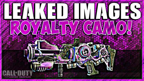 Advanced Warfare Royalty Camo Images Leaked Royalty Camo Images