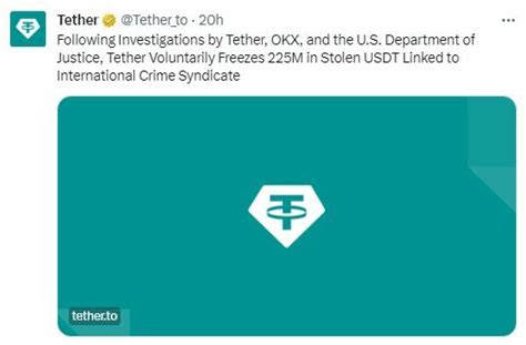 Tether Congela Millones De Usdt Conectados Al Tr Fico De Personas