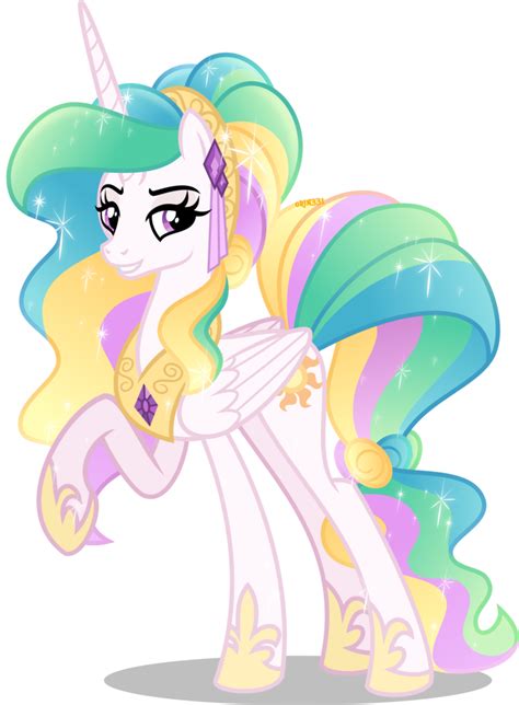 1814109 Safe Artist Orin331 Princess Celestia Alicorn Crystal