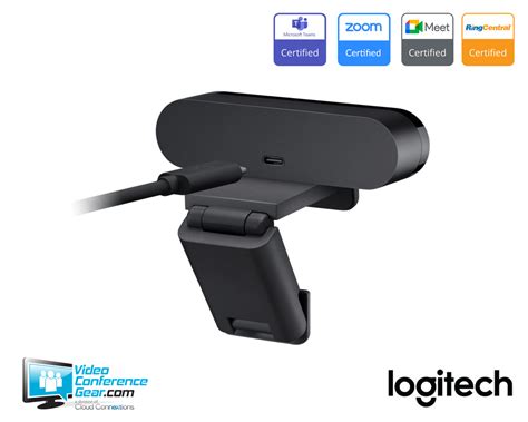 Logitech Brio Webcam 4k Ultra Hd 90° Fov 5x Zoom 960 001105