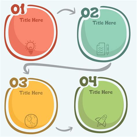 Creativity infographic template 1343509 Vector Art at Vecteezy