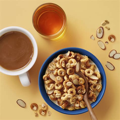 Cheerios Oat Crunch Almond Oat Breakfast Cereal Large Size 18 2 Oz