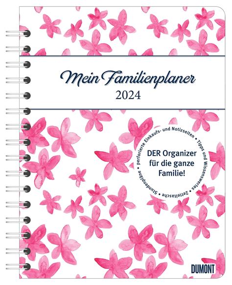 Familienplaner Buch Colour 2024 17 5x23 1 DuMont