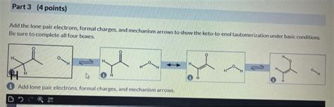 Solved Add The Lone Pair Electrons Formal Charges And M