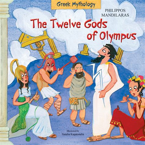 Greek Mythology The Twelve Gods Of Olympus Hardcover