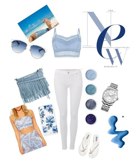 Spring Blues By Lyfematerial Liked On Polyvore Featuring Rebecca