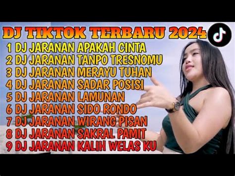 DJ TIKTOK TERBARU 2024 DJ JARANAN APAKAH CINTA X DJ TANPO TRESNOMU