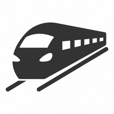 Train Transport Transportation Travel Vehicle Icon