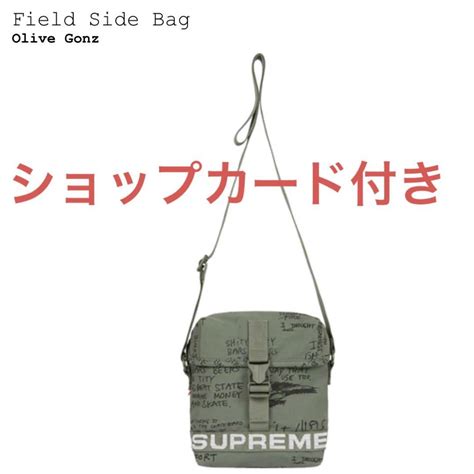 オリーブSupreme Field Side Bag Olive Gonz 品質検査済 4320円引き swim main jp