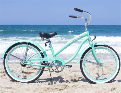 Firmstrong Girls 20 Inch Single Speed Beach Cruiser Bicycle - Teal, Purple Pink & Blue | Beachbikes