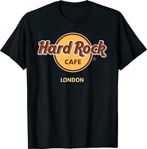 Hards Rock Cafe London Retro T Shirt Amazonde Fashion