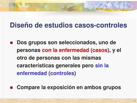 Ppt Dise O De Estudios Casos Controles Powerpoint Presentation Free