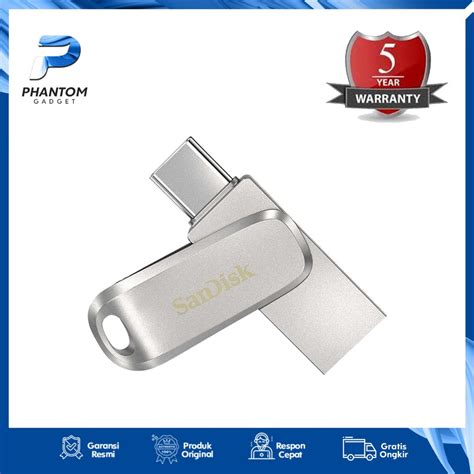 Jual Flashdisk Otg Type C Gb Sandisk Dual Drive Luxe Sdddc Garansi