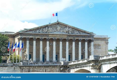 The French National Assembly , Paris, France Stock Photo - Image of ...