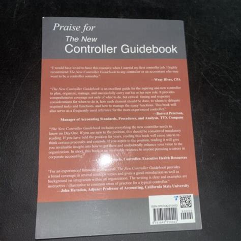 The New Controller Guidebook Fifth Edition By Steven M Bragg 2020