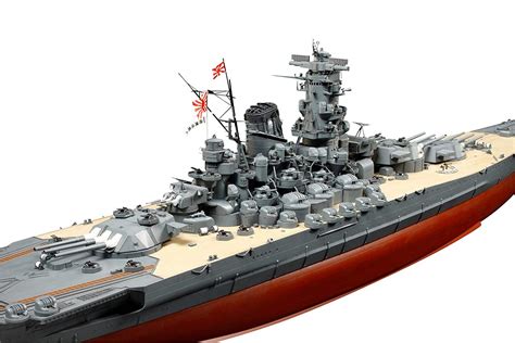 Maqueta Del Acorazado Japonés Yamato Barcos De Guerra