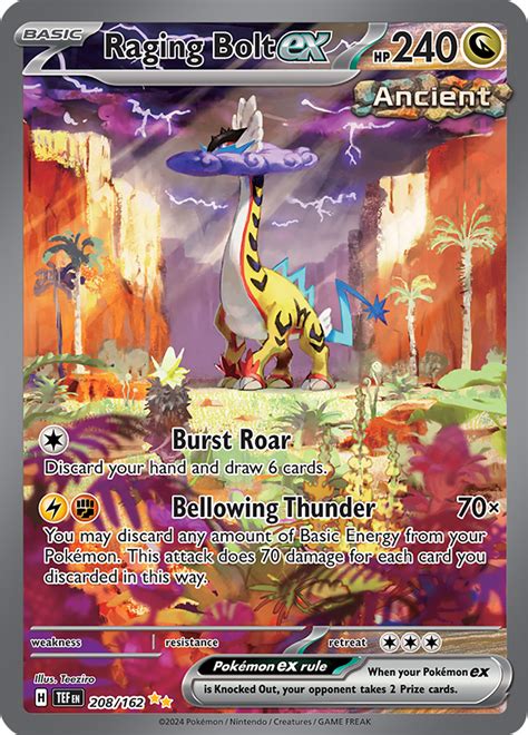 Raging Bolt Ex Temporal Forces Bulbapedia The Community Driven