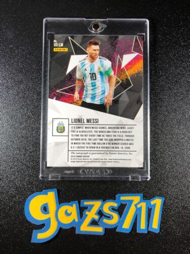 Search Collect On Twitter Lionel Messi Panini Immaculate Octane