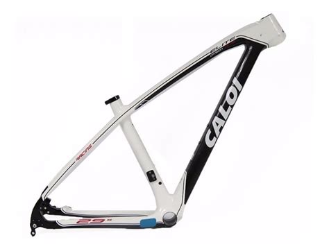 Quadro Caloi Elite Carbon Racing 29 Tm17 Preto Branco R 3 890 00