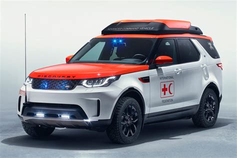 Red Cross Land Rover Has A Drone That Can Land Even Vehicle Is Moving Shouts