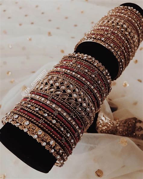 Heavy Metal Bridal Bangle Designs Wedding Jewellery K4 Fashion