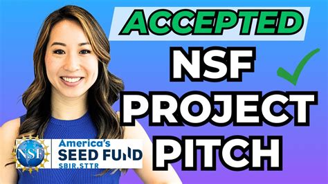 Sbir Sttr Grant Tips Get Your Nsf Project Pitch Approved