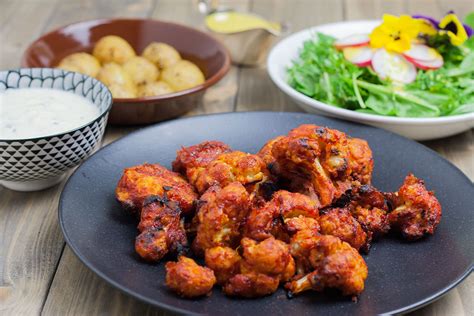 Vegane Buffalo Wings Aus Blumenkohl Mangold Muskat