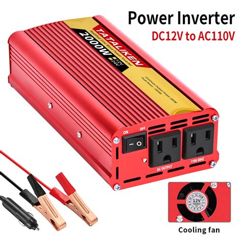 Inverter 12v 24v60hz 600w 1500w 2000w 2500w Portable Household