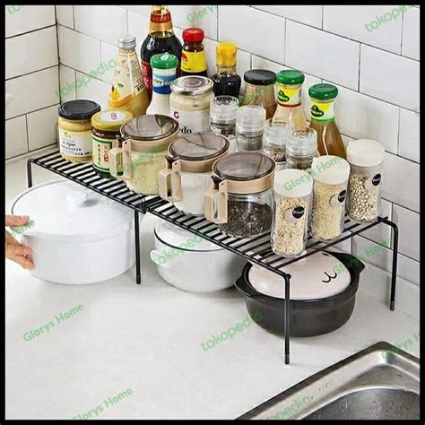 Jual Rak Sisipan Dapur Dalam Lemari Kitchen Set Dan Dibawah Sink