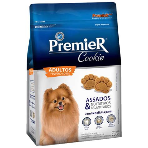 Biscoito Premier Cookie Cães Adultos Raças Pequenas 250G em Promoção