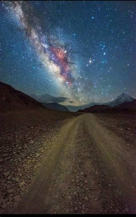 Spiti Valley Himachal Pradesh India Milky Way Light Pollution Spiti