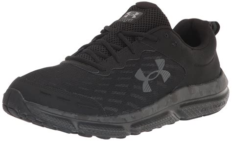 Under Armour Charged Assert 10 Camo Running Shoe In Black For Men Lyst