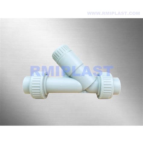 Mm Mm Upvc Pvc Cpvc Pp Pph Pvdf Water Y Strainer Of Socket Welding