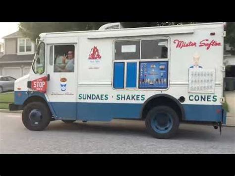 Mister Softee Ice Cream Truck Departure Youtube