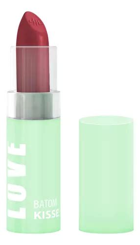 Batom Bast O Bala Max Love Matte Nude Longa Dura O Cor Kisses