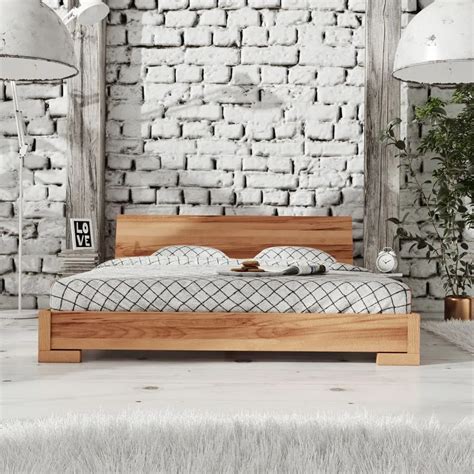 lit en bois moderne style minimaliste chambre adulte soho choix