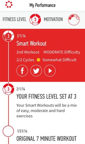 The Johnson And Johnson Official 7 Minute Workout App For Iphone