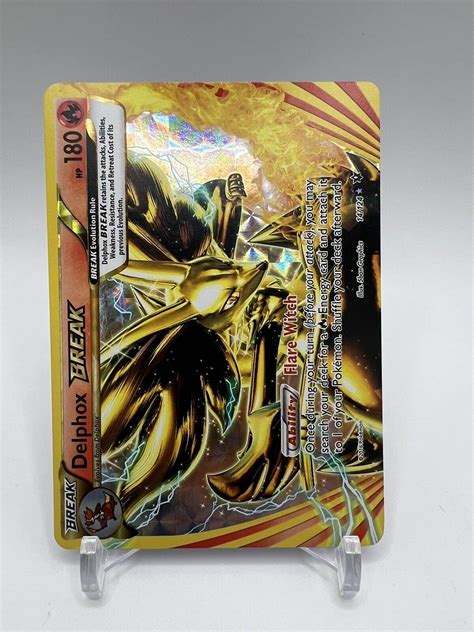 Pok Mon Tcg Delphox Break Fates Collide Holo Rare Ebay