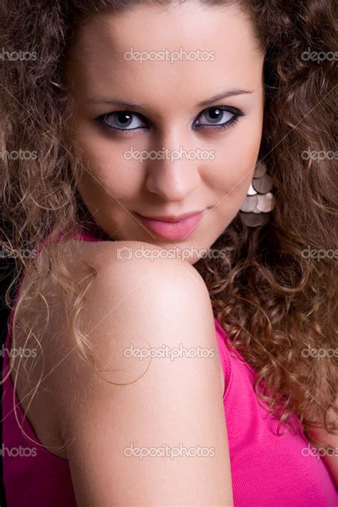Brunette Stock Photo By Zittto