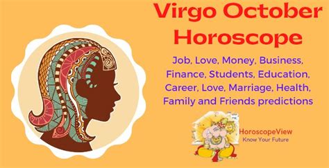 Virgo October 2023 Horoscope Monthly Astrology Predictions