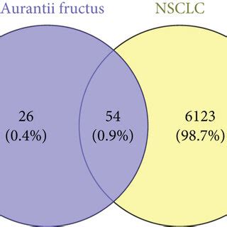 Network Diagram Of Potential Target Genes And Ppi Of Citrus Aurantium